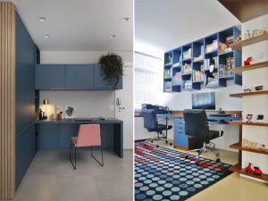 Tendências para 2020 - Móveis para Escritório - Verde e Azul - mauriciogebaraarquitetura.com -arquiteto- arquitetura