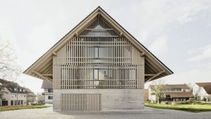 Biblioteca Kressbronn - Celeiro Alemão - Arquiteto Steimle